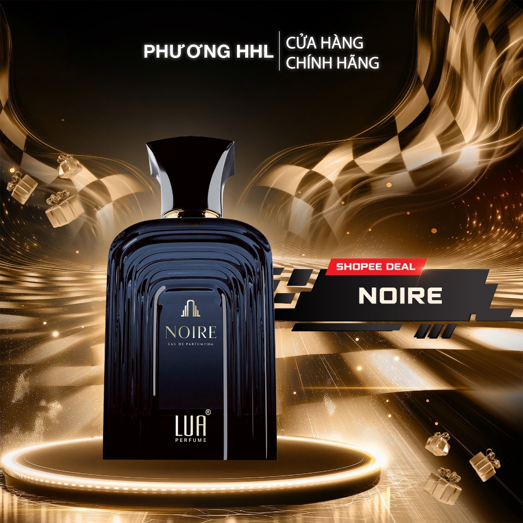 Nước Hoa Nam Chính Hãng Noire 100ml Hương Thơm Mạnh Mẽ, Cuốn Hút - Lua Perfume