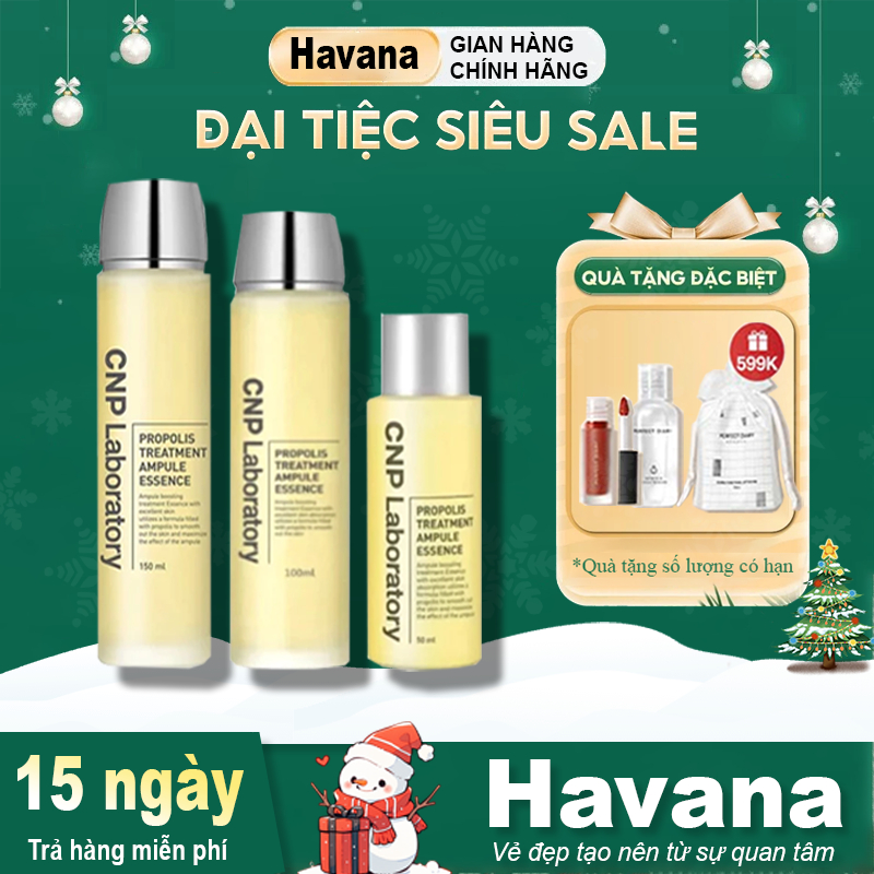 Nước thần keo ong CNP cấp ẩm chống lão hóa dung tích 50ml - 100ml - 150ml