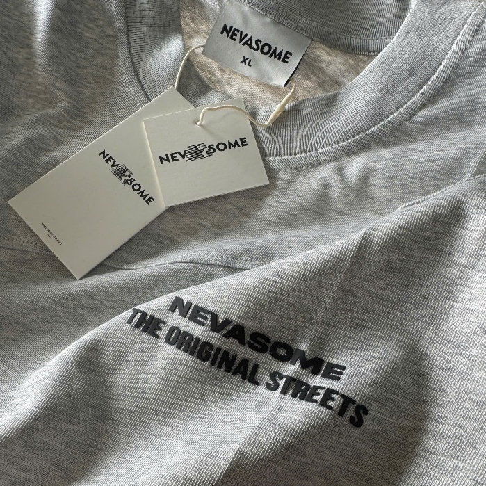 Áo Thun Boxy The Original Streets Nevasome Cotton 250gsm Local Brand Tay Lỡ Form Boxy Rộng Nam Nữ | BigBuy360 - bigbuy360.vn