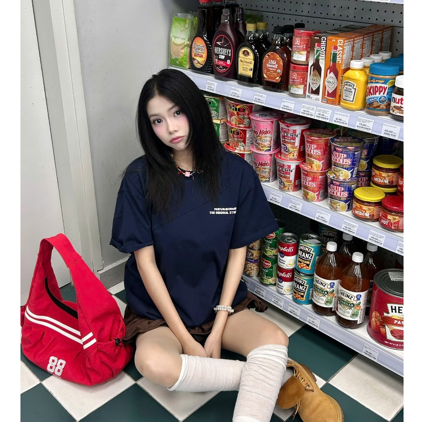 Áo Thun Boxy The Original Streets Nevasome Cotton 250gsm Local Brand Tay Lỡ Form Boxy Rộng Nam Nữ | BigBuy360 - bigbuy360.vn