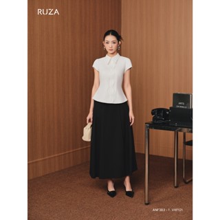  Chân váy xoè RUZA dáng dài ít nhăn chất thoáng mát kiểu thời trang công sở VXF121 VXF122 
