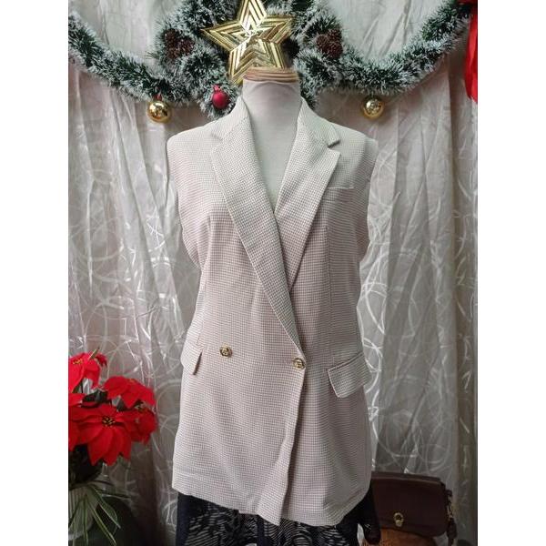 ELISE thanh lý - Áo khoác vest bymo - SIZE L