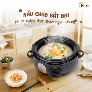 Nồi nấu chậm Hare HR-SC535 dung tích 3.5L kho cá, hầm xương, nấu cháo giữ trọn dưỡng chất