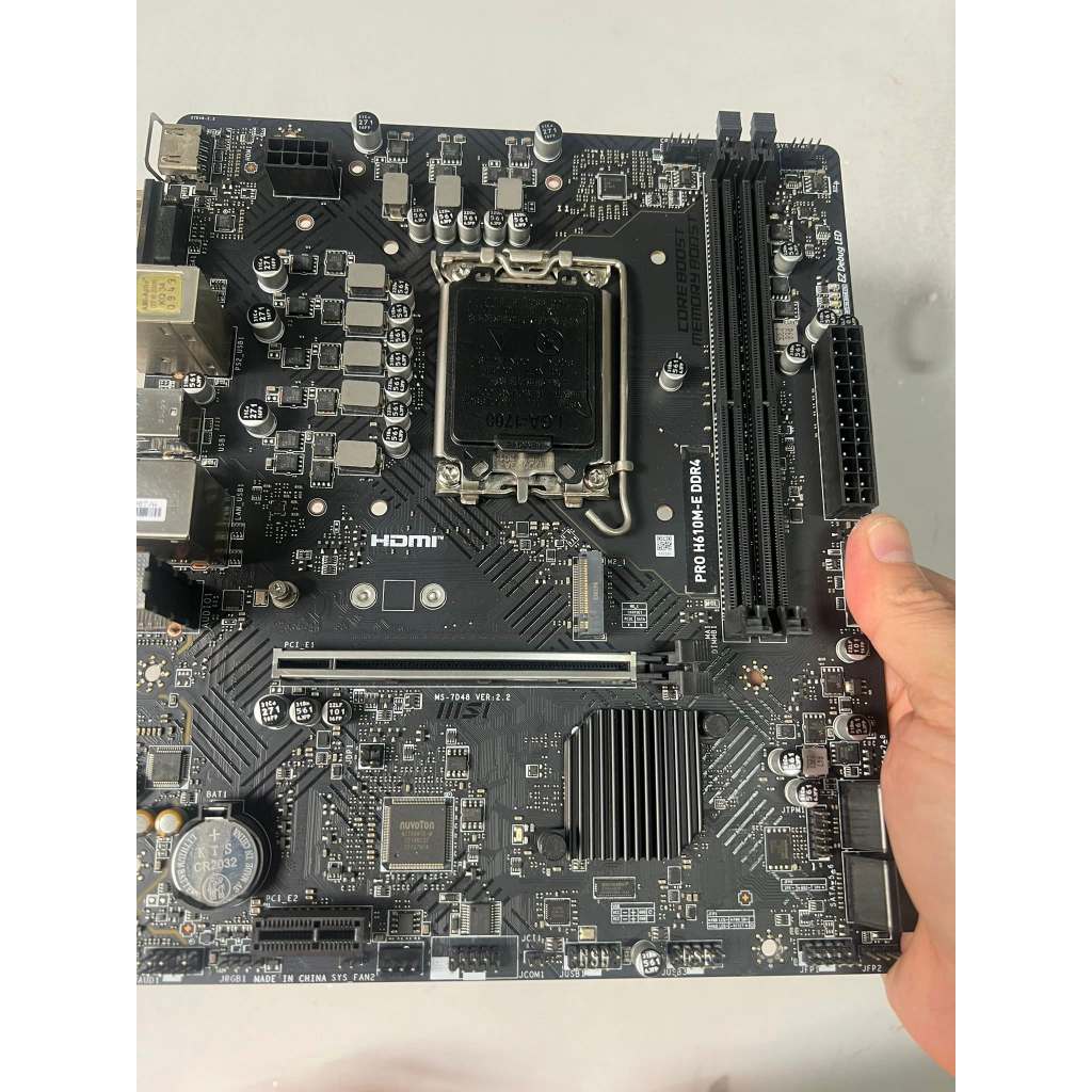 MAIN MSI PRO H610-E DDR4 LIKE NEW