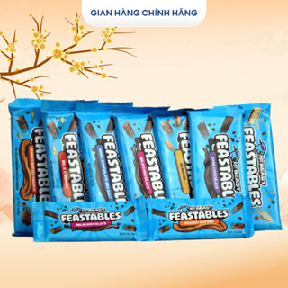   ĐÓNG GÓI KÈM ĐÁ GEL  Kẹo Socola Feastable MrBeast Nhiều Vị 