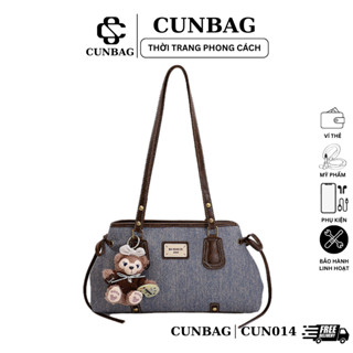  Túi Xách Nữ Denim Phong Cách Hàn Quốc Đa Năng Dung Tích Lớn CUN014 