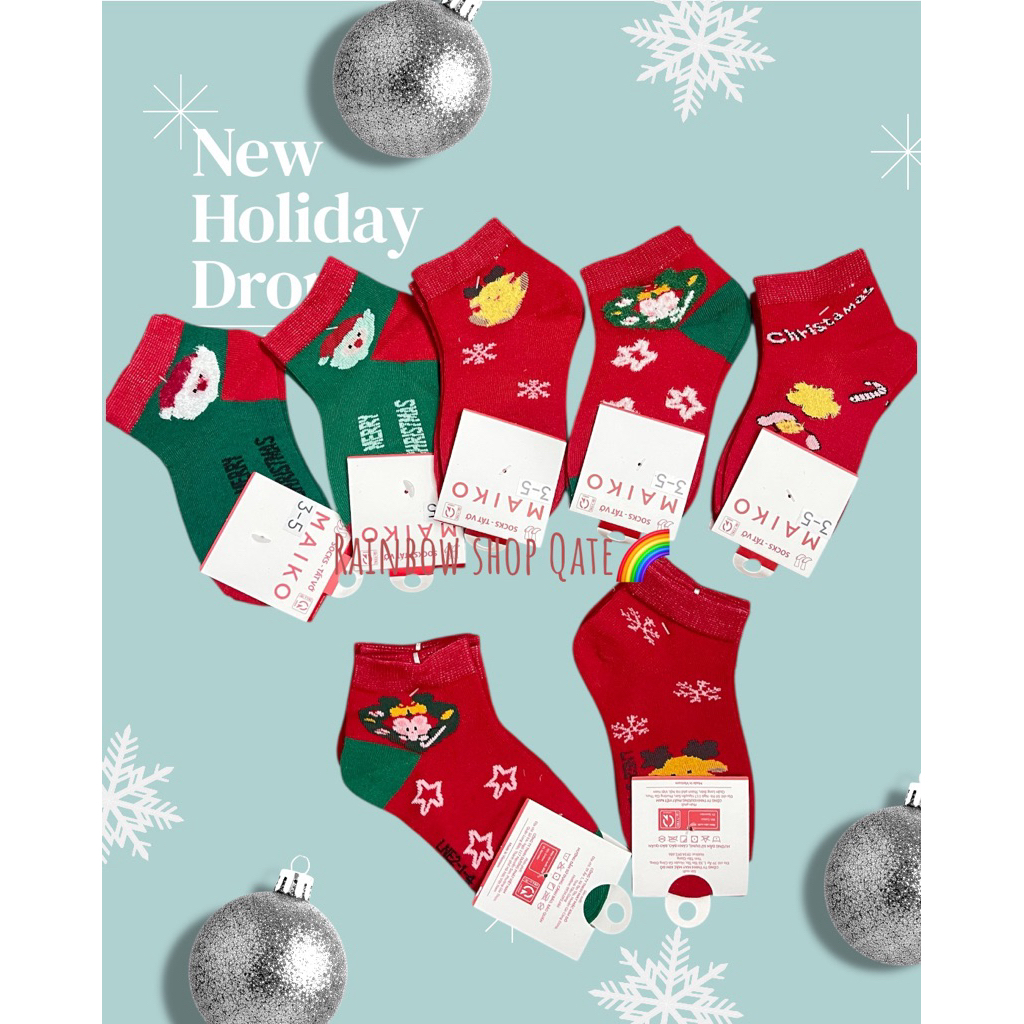 Tất Noel cho bé sz 3-9y