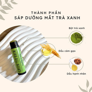 Sáp trà xanh dưỡng mắt