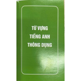 Sách - 6000 từ vựng tiếng Anh thông dụng (bìa mềm, 20 chủ đề phổ biến)