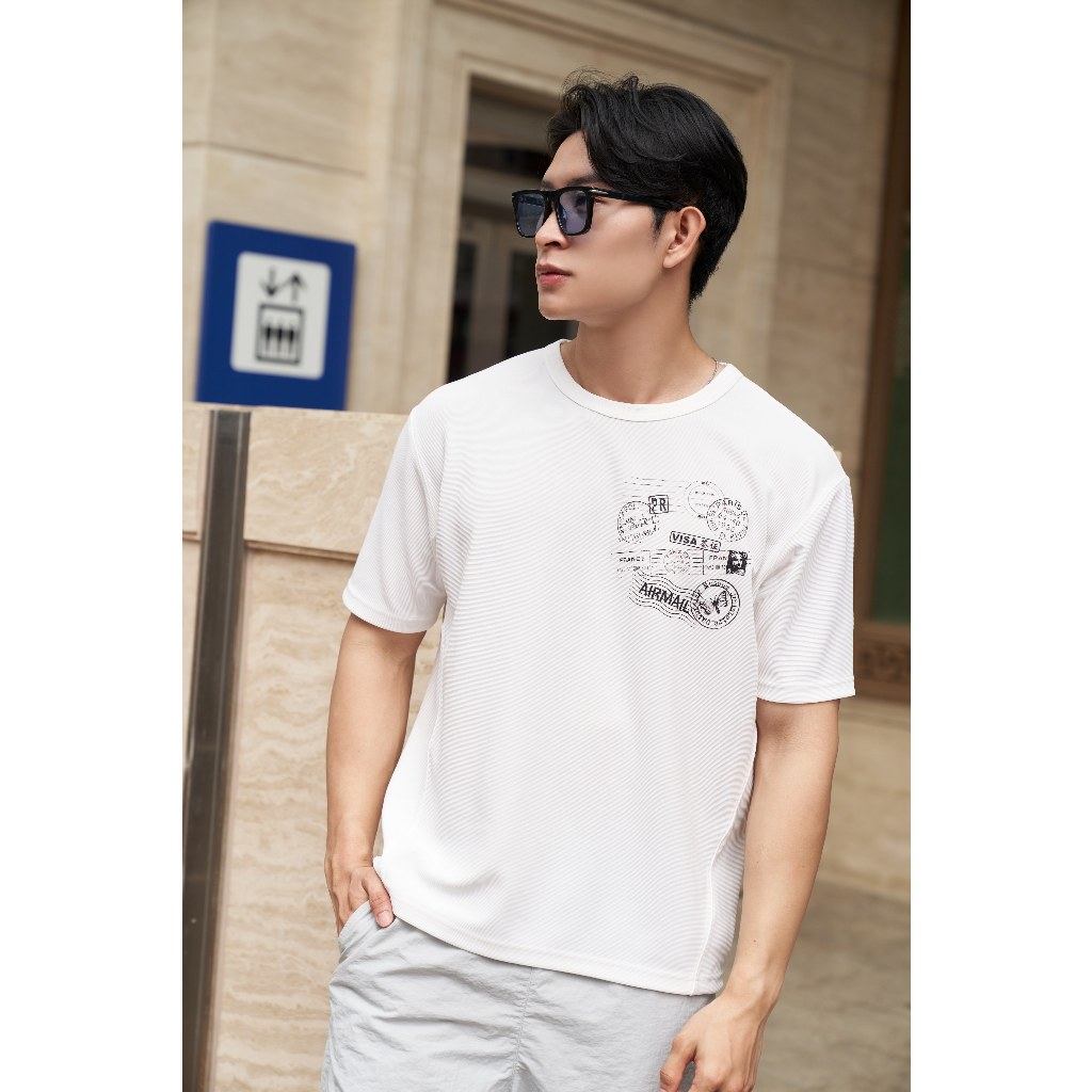 Áo Thun Graphic Nam Tay Ngắn NINOMAXX 2504001