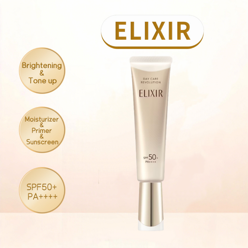 ELIXIR Kem Dưỡng Ngày Classic Day Care Revolution + ba SPF50+ PA++++ 35ml