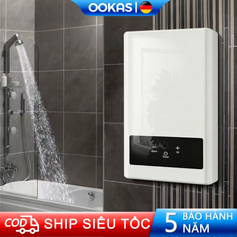 OOKAS máy nước nóng trực tiếp bình nóng lạnh trực tiếp máy nước nóng Màn Hình Cảm Ứng LCD