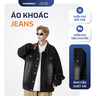  Áo Khoác Bò nam nữ áo khoác jeans Unisex form rộng đủ màu có wash cao cấp bigsize Avocado hottrend 2025 