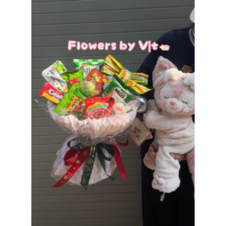  Bó hoa giấy nhún bánh kẹo quà tặng dịp lễ sinh nhật kỷ niệm bó bánh kẹo dễ thương ngon. Quà tặng bạn nam 19 11 