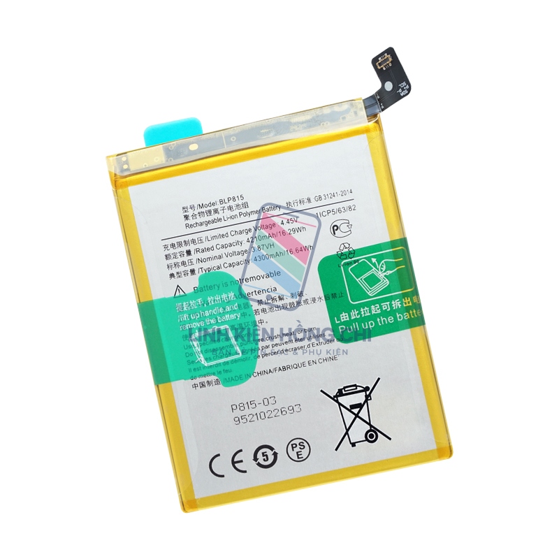 (HC) Pin dành cho Oneplus BLP815 / OnePlus Nord N10 5G / BE2029