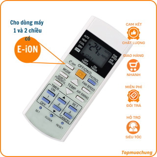 Điều khiển dành cho điều hòa Panasonic có E-ion