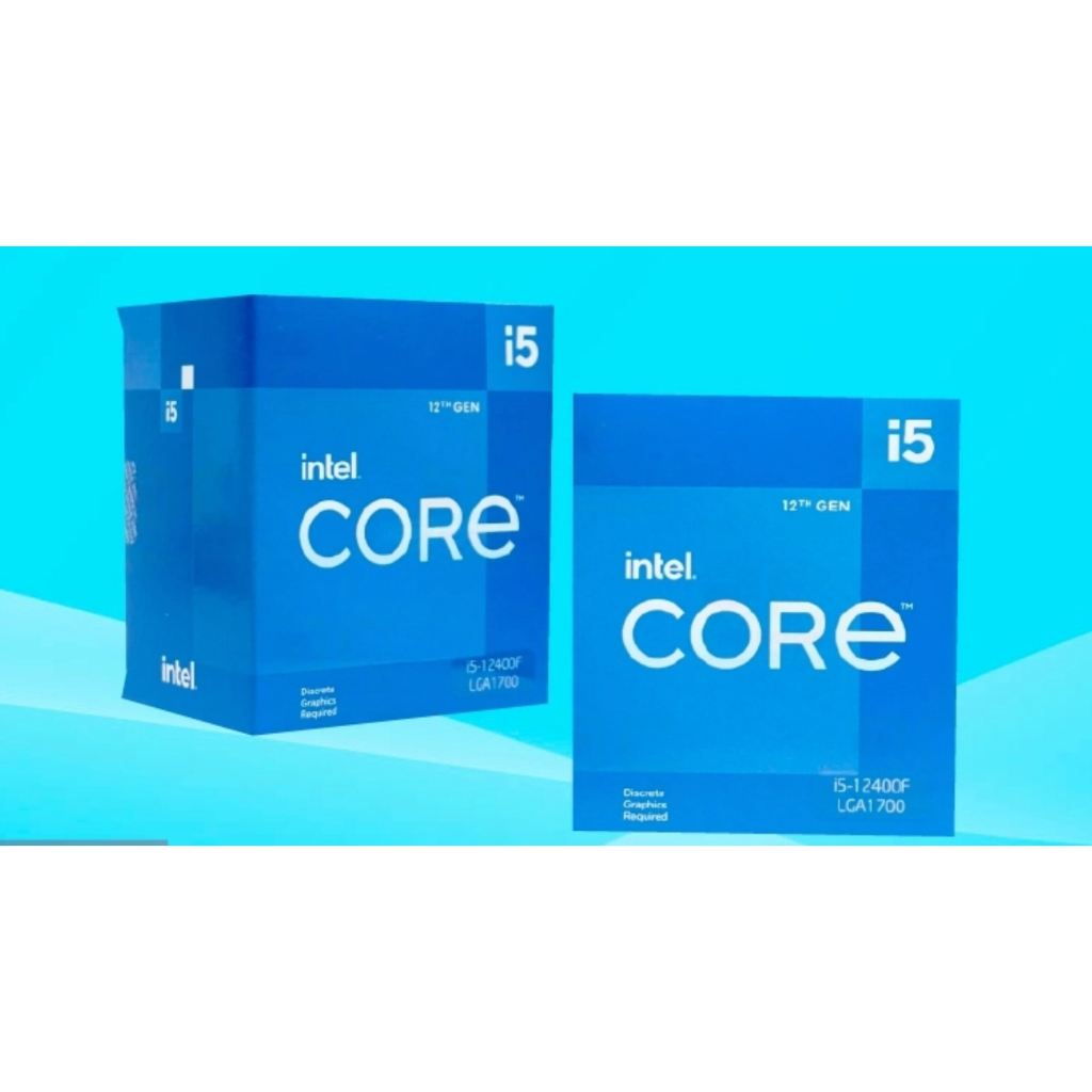 CPU Intel Core i5 - 12400F - Cam kết chính hãng - 1 đổi 1