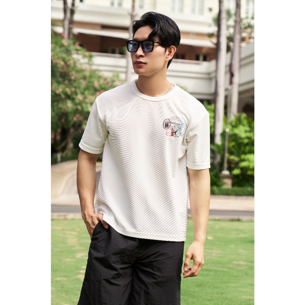 Áo Thun Graphic Nam Tay Ngắn NINOMAXX 2504002