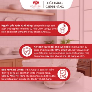 Chén nước chấm Mắm Tiêu 1 Ngăn, 2 Ngăn Trắng Trơn Sứ Minh Châu Cao Cấp, Nhiều Size