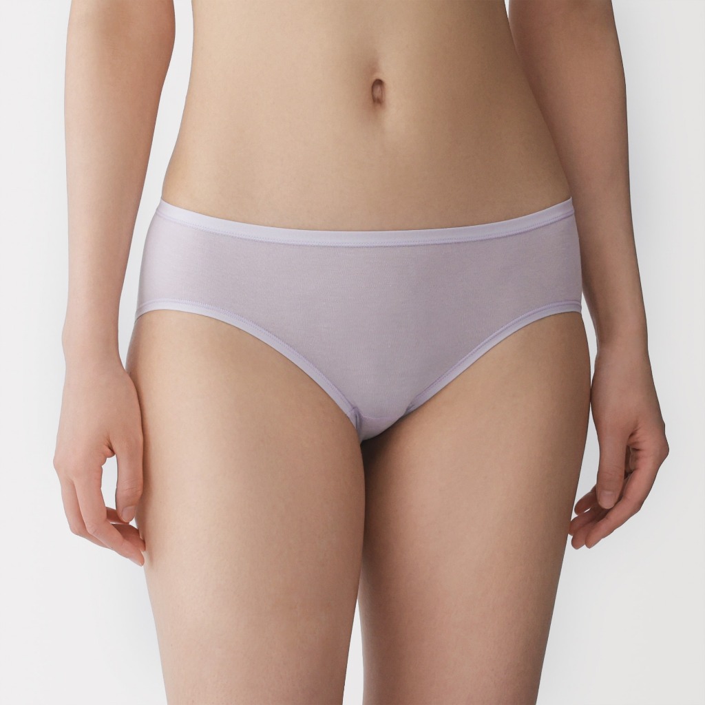 MUJI Quần Lót Lưng Thấp Vải Lyocell Cho Nữ
