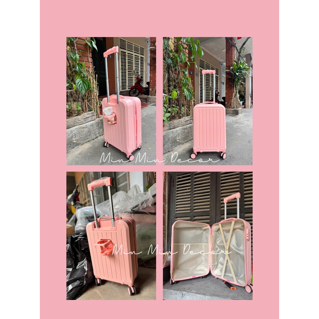 Vali size 20inch xách tay máy bay hàng loại 1 sẵn ship hỏa tốc