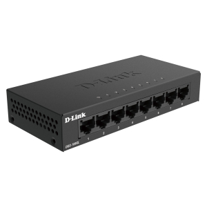 Switch DLINK DGS-108GL 8 port Gigabit Chính hãng (1Gbps, Vỏ sắt, Kèm nguồn 5V)
