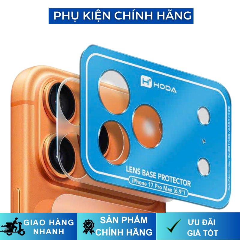 Miếng Dán HODA PPF Xung Quanh Viền Chống Trầy Xước Nhám cho iP 17 Pro Max/ 17 Pro