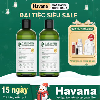  Nước cân bằng Caryophy Portulaca Toner không cồn cho da mụn 300ml 