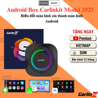  Android Box Ô tô Carlinkit Tbox S2P  Mới nhất 2025  Biến màn Zin Thành Màn Android 13 Chip 8X nhân cao cấp 