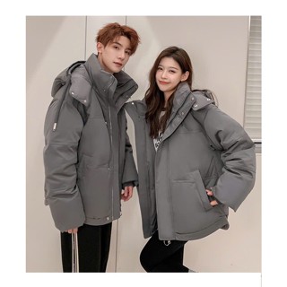  Áo Khoác Phao Béo Nam Nữ AZILA Áo Phao Cho Các Cặp Đôi Có Thêu Hình Trái Tim Phao Đại Hàn Siêu Dày Siêu Ấm 