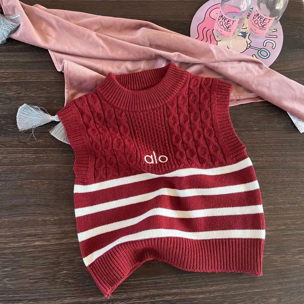 Áo gile len thừng bé trai/bé gái (11-25kg)
