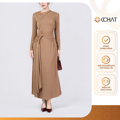 Đầm Nữ 𝐂𝐂𝐇𝐀𝐓 Dáng Xòe Euphoria Chất Liệu Co Giãn Cao Cấp 15VDC2012XT