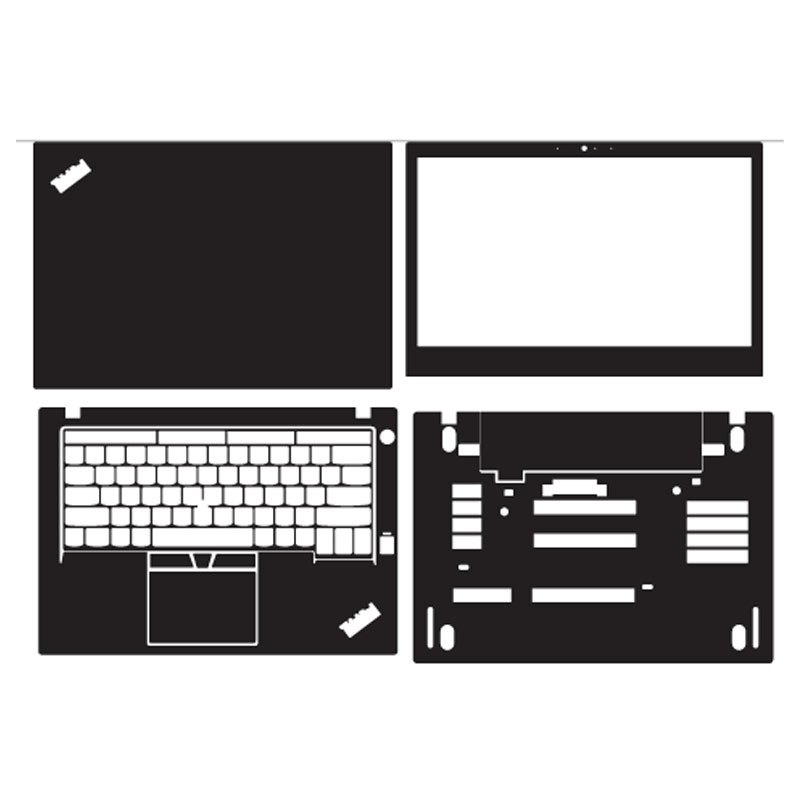 Decal skin Lenovo ThinkPad T470 cắt sẵn mặt ABC