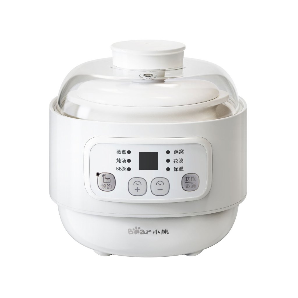 Nồi nấu chậm đa năng Bear DDZ-A08T8 Nâu/Xanh/Trắng - Hàng Chính Hãng - Bảo Hành 18 Tháng