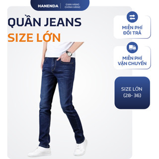 Quần bò jean nam skinny dáng dài co giãn 4 chiều Big size 28-36 dáng ôm phong cách Avocado