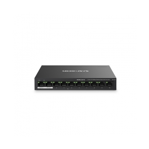 Switch PoE MERCUSYS MS110P Chính hãng (10 port 100Mbps với 8 port PoE)