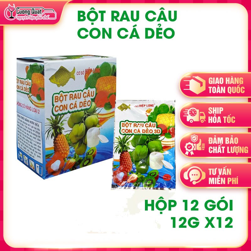 Bột rau câu Hiệp Long con cá dẻo