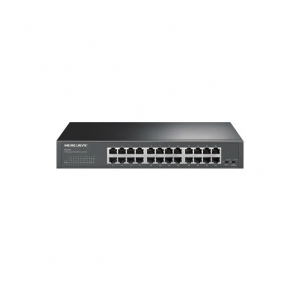 Switch MERCUSYS MS124GS 24 port Gigabit Chính hãng (1Gbps, Vỏ sắt)