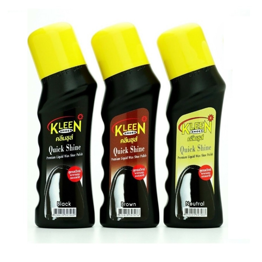 Xi đánh giầy nước Kleen 75ml - Thái Lan