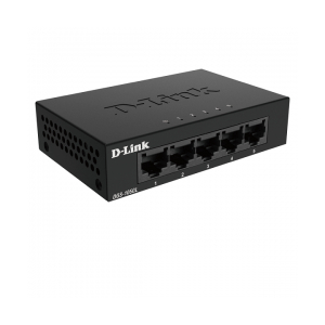 Switch DLINK DGS-105GL 5 port Gigabit Chính hãng (1Gbps, Vỏ sắt, Kèm nguồn 5V)