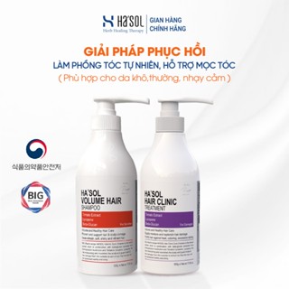 Giải Pháp Phục Hồi Làm Phồng Tóc Tự Nhiên Hỗ Trợ Mọc Tóc  Dầu Gội Cam Hasol Volume Hair + Kem Ủ Tóc Treatment  