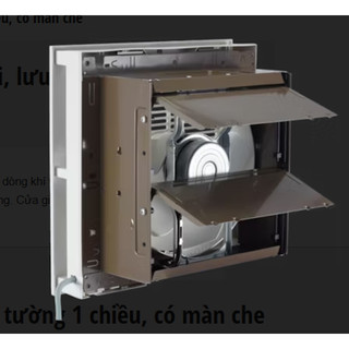 Quạt hút tường Panasonic có màn che