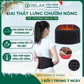  Đai Lưng Tự Nhiệt DELADEP DTL01 – Đá Tourmaline Giảm Đau Định Hình Cột Sống Hỗ Trợ Thoát Vị 