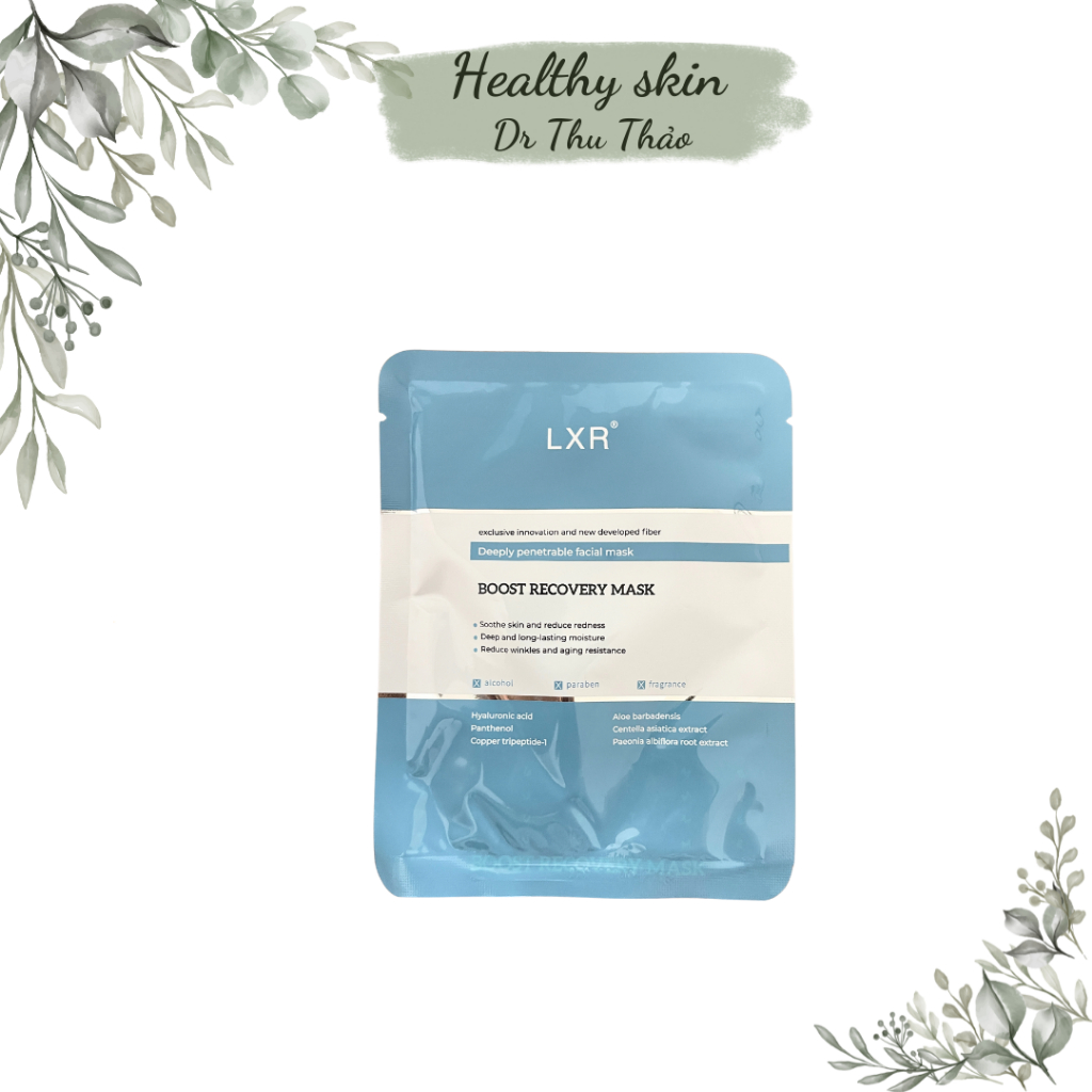 [30mL] Mặt nạ LXR BOOST RECOVERY MASK dịu da, phục hồi da