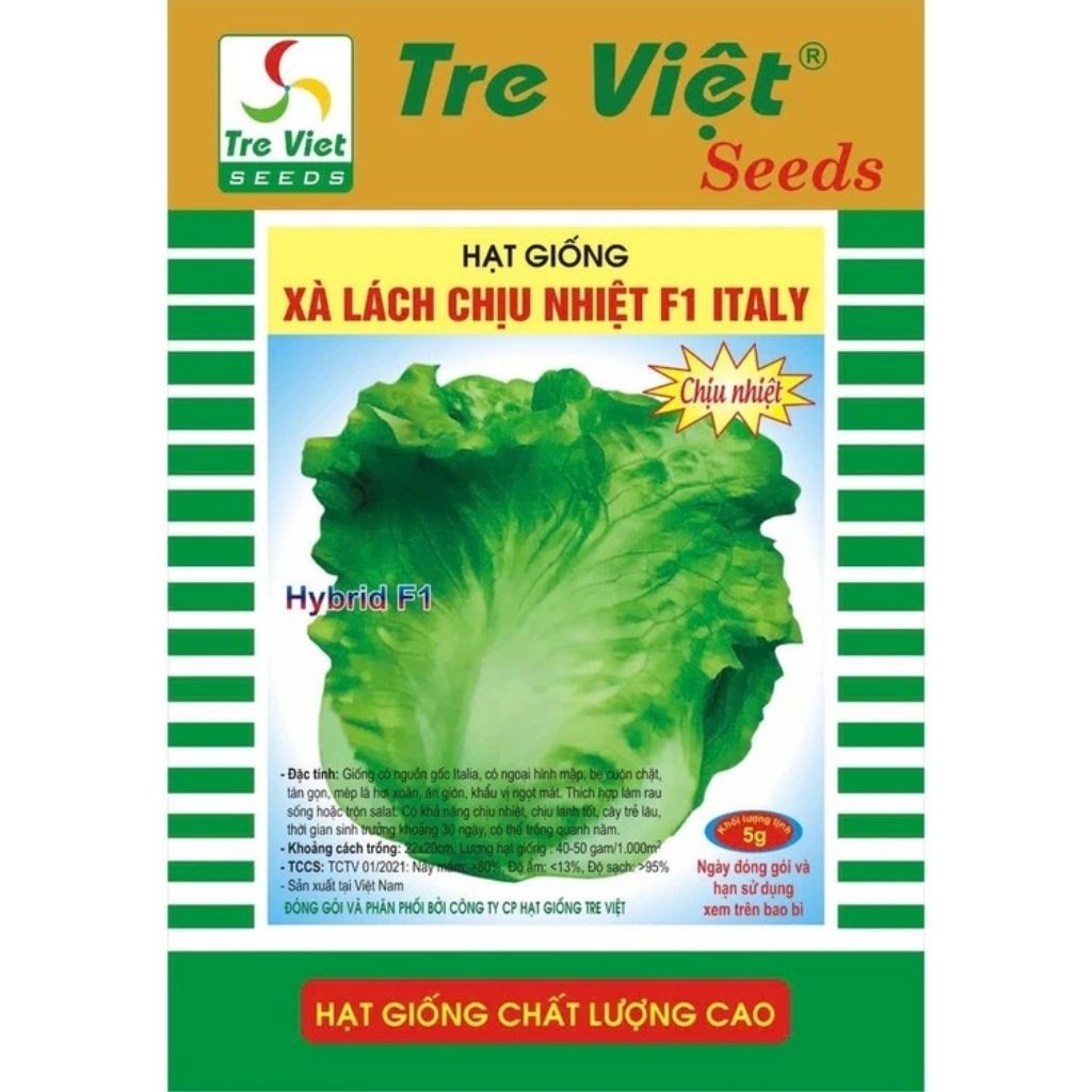 Xà lách chịu nhiệt F1 ITALY