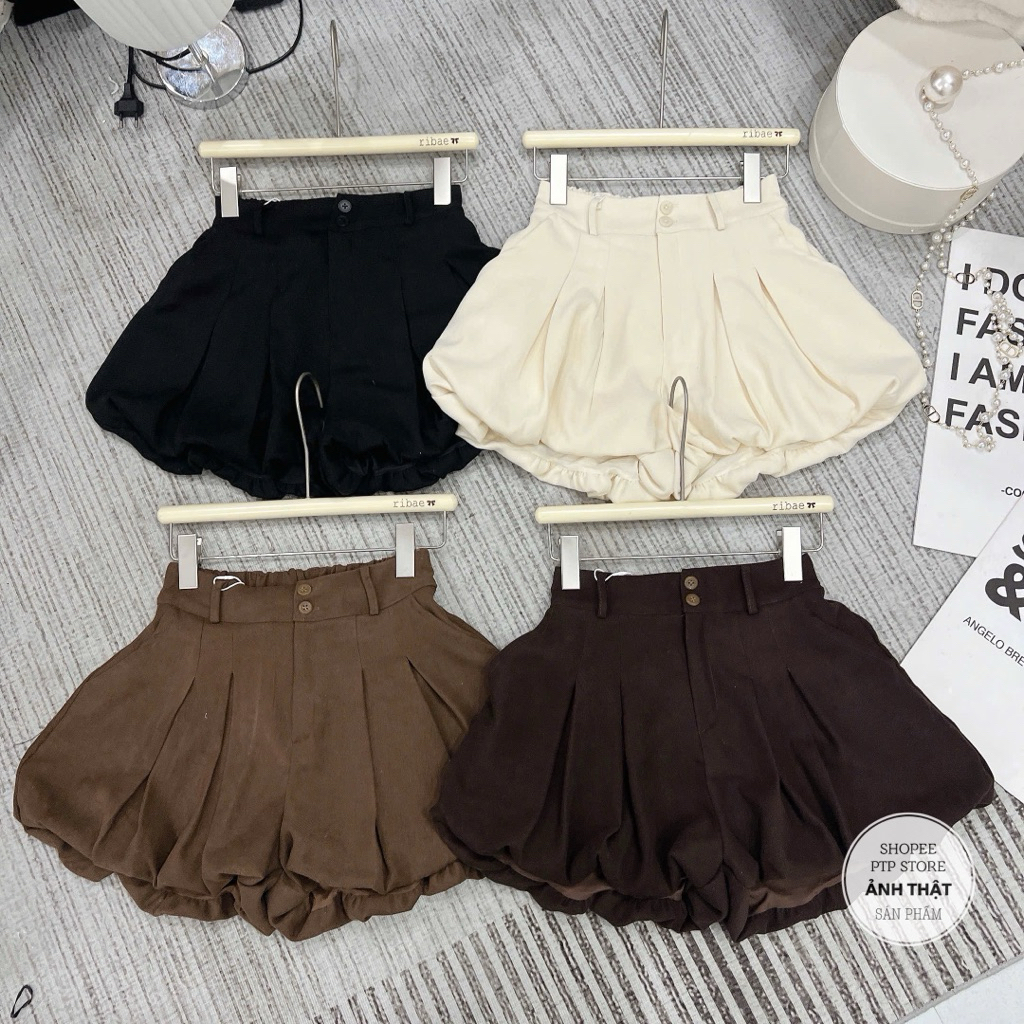 CHÂN VÁY NHUNG LỲ DÁNG BÍ FORM BỒNG QUẦN GIẢ VÁY NHUNG LỲ DÁNG BÍ STYLE KOREA - DÀNH CHO NỮ | BigBuy360 - bigbuy360.vn