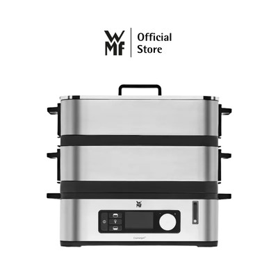 Nồi Hấp Điện WMF KITCHENminis Công Suất 900W 2 Ngăn Hấp, Dung Tích Mỗi Ngăn 2.15L, Bảo Hành 12 Tháng