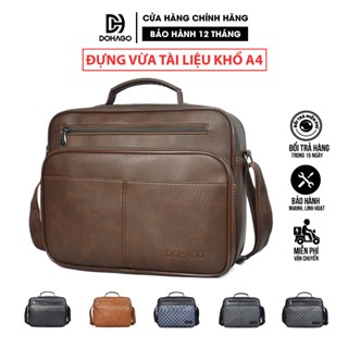 Túi Đeo Chéo Da DOHAGO Thiết Kế Đựng Vừa Tài Liệu Khổ Giấy A4 - TDC14
