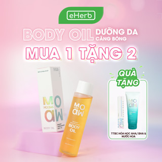   MUA 1 TẶNG 2  Dưỡng Thể Dầu Trắng Da BHA MOAWMOAWS Mờ Thâm Giảm Rạn Hương Nước Hoa 