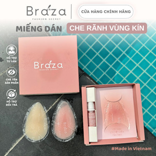  Đệm Silicone Vùng Bikini Che Rãnh Vùng Kín Chống Lộ Sử Dụng Được Nhiều Lần Cao Cấp BRAZA - 111 